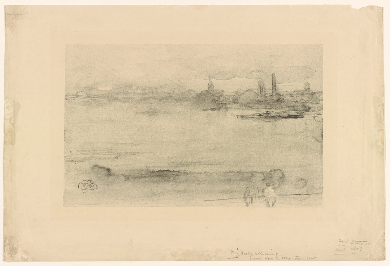 Tidlig morgen af James Abbott McNeill Whistler