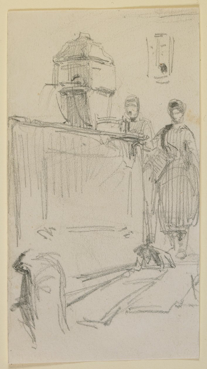 Figurer ved et springvand af James Abbott McNeill Whistler