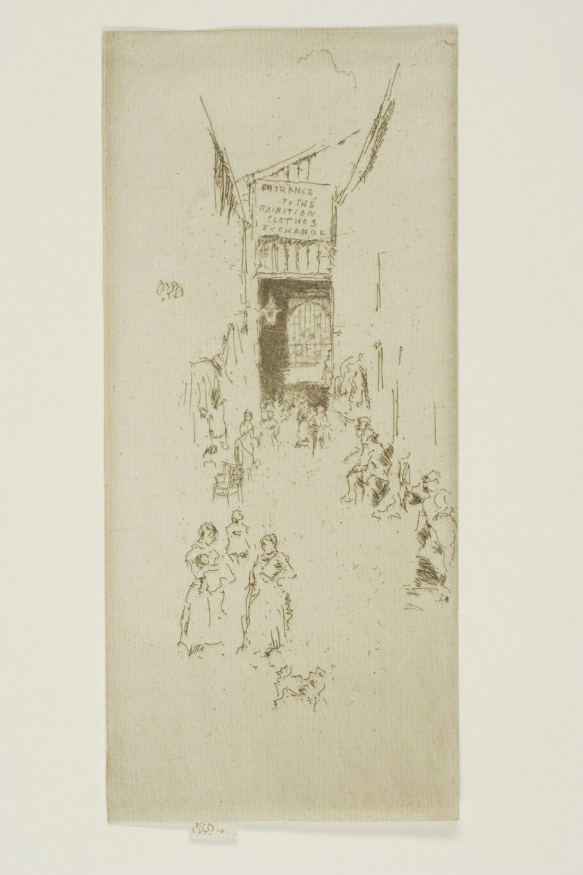 Fleur-de-lys Passage af James Abbott McNeill Whistler