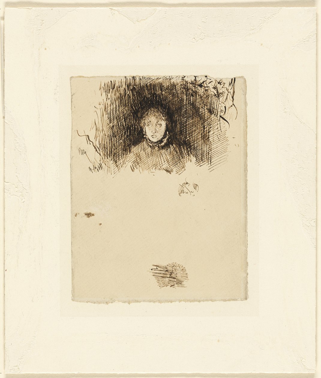 En piges hoved af James McNeill Whistler