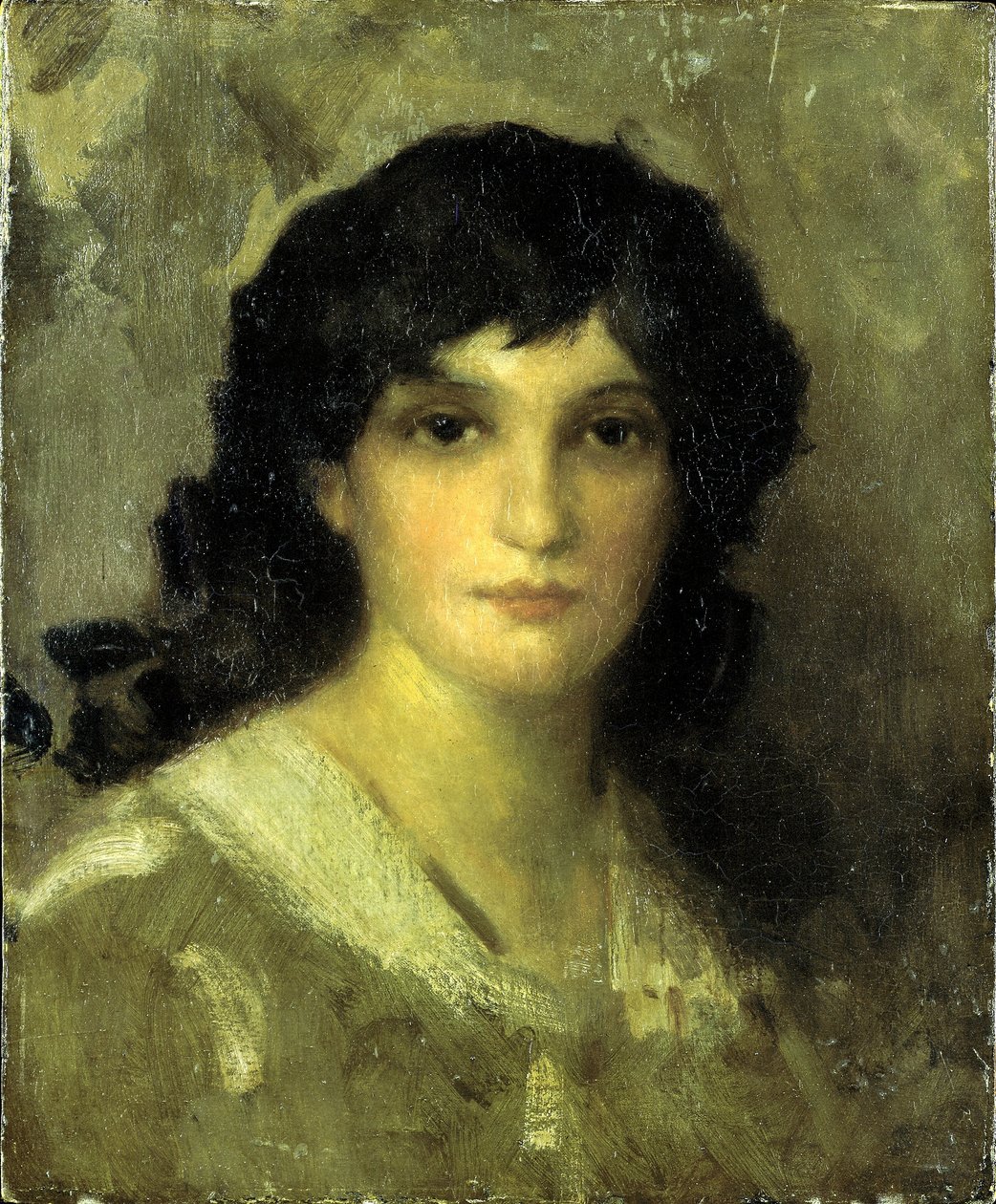 Hovedet af en ung kvinde af James McNeill Whistler