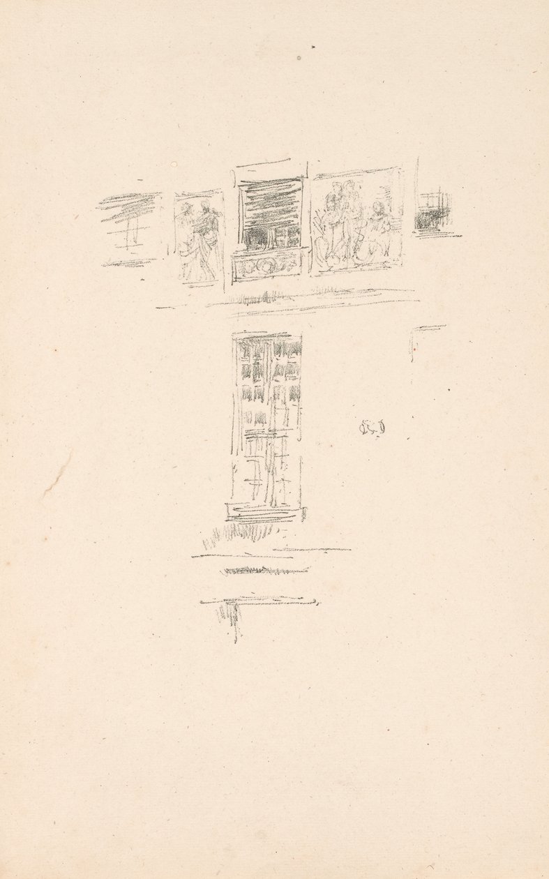 Hôtel Colbert, Vinduer af James McNeill Whistler