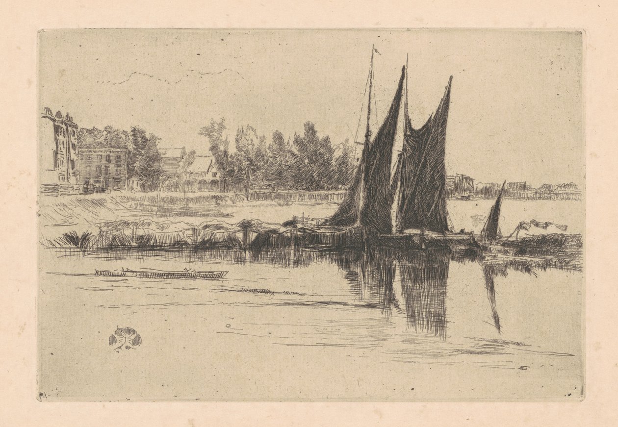 Hurlingham af James Abbott McNeill Whistler