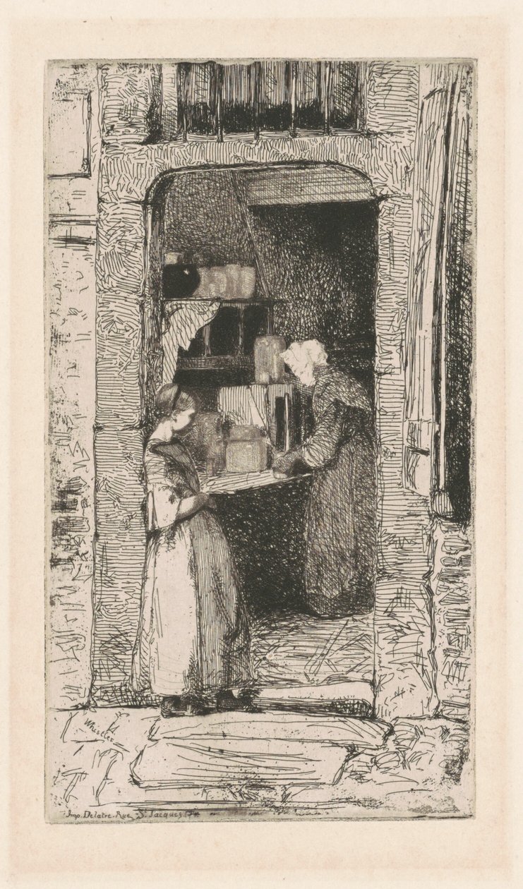 Sennepssælgeren af James Abbott McNeill Whistler
