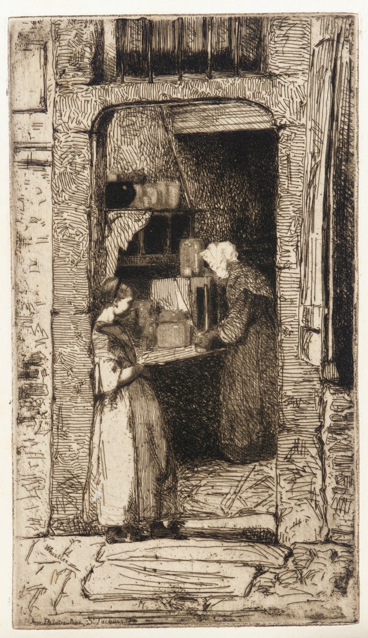 Sennepssælgeren af James Abbott McNeill Whistler