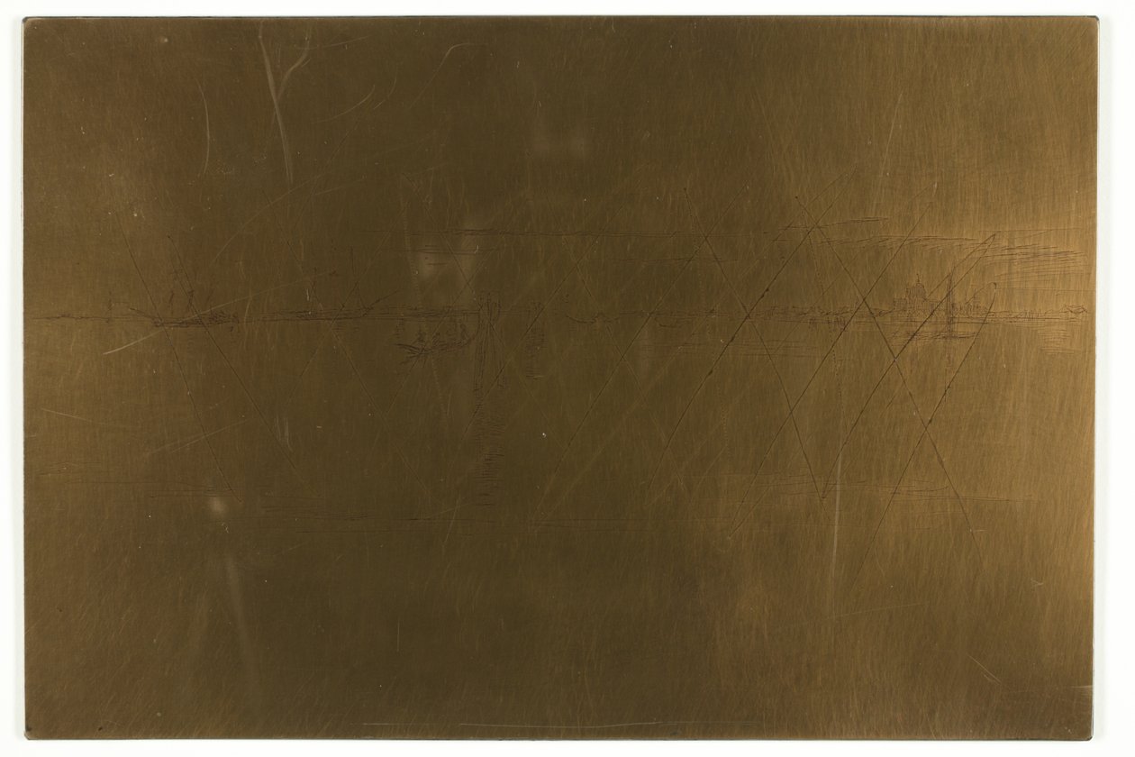 Lang lagune af James Abbott McNeill Whistler