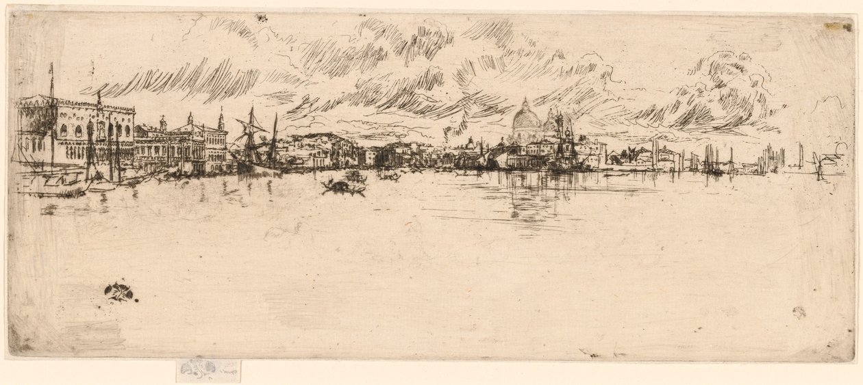 Lange Venedig af James Abbott McNeill Whistler