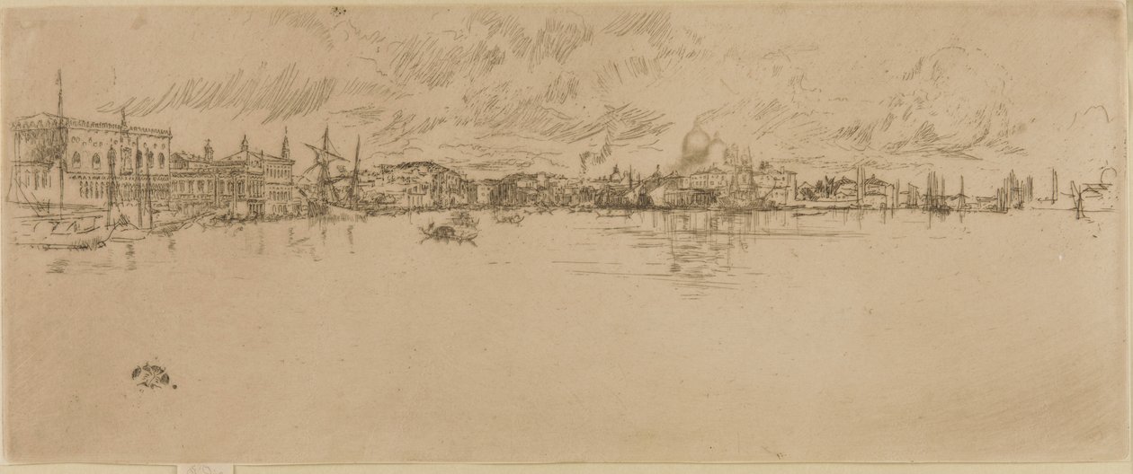 Lange Venedig af James Abbott McNeill Whistler