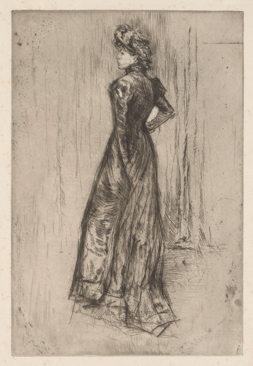 Maud, Stående af James Abbott McNeill Whistler