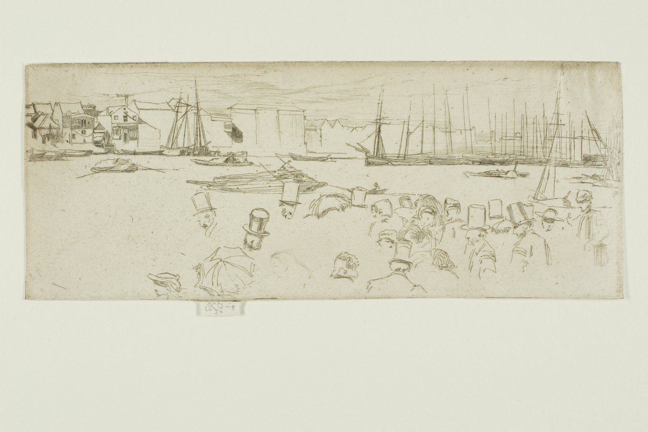 Penny Passengers, Limehouse af James Abbott McNeill Whistler