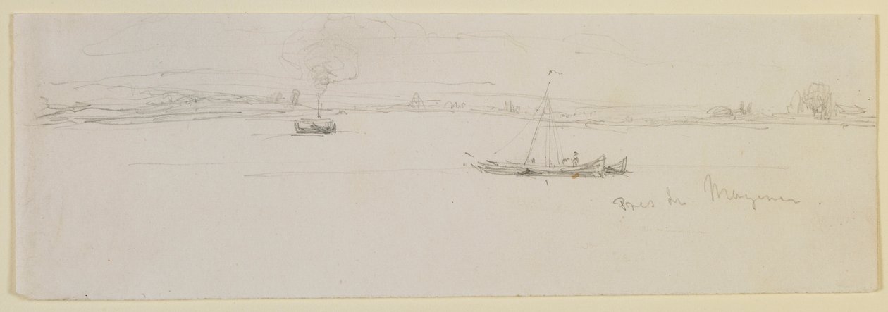 I nærheden af ​​Mainz af James Abbott McNeill Whistler