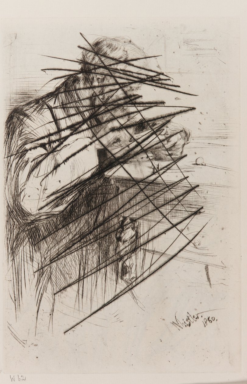 Riault (Trægravøren) af James Abbott McNeill Whistler