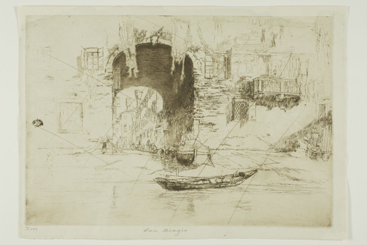 Sankt Blaise af James McNeill Whistler
