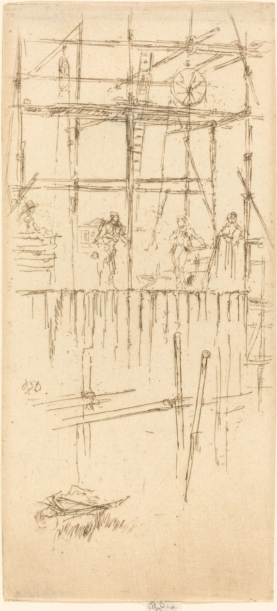Savoy Stillads af James Abbott McNeill Whistler