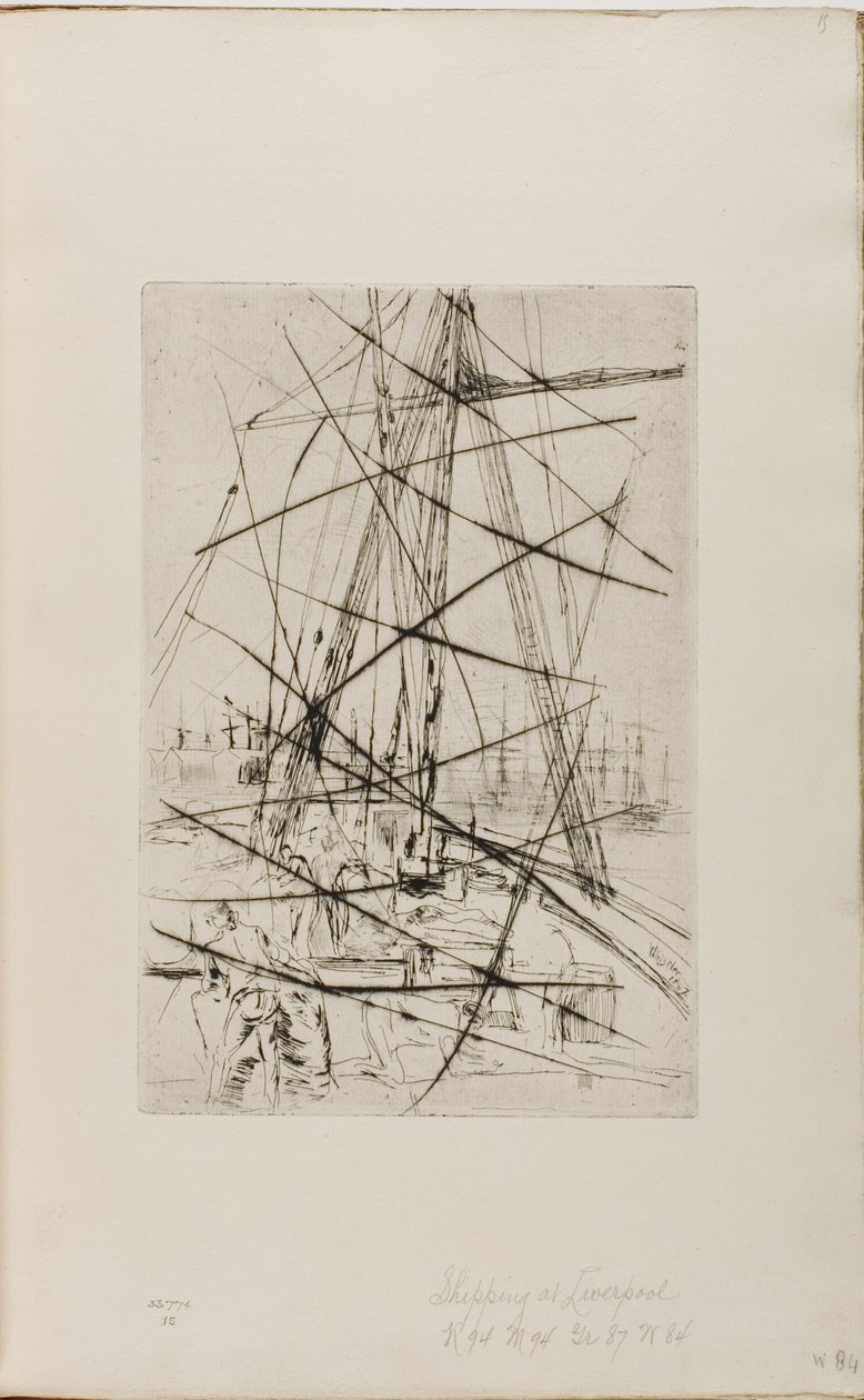 Forsendelse i Liverpool af James Abbott McNeill Whistler