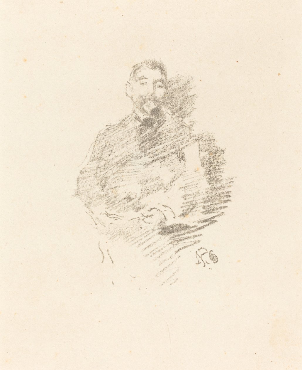 Stephane Mallarme af James Abbott McNeill Whistler