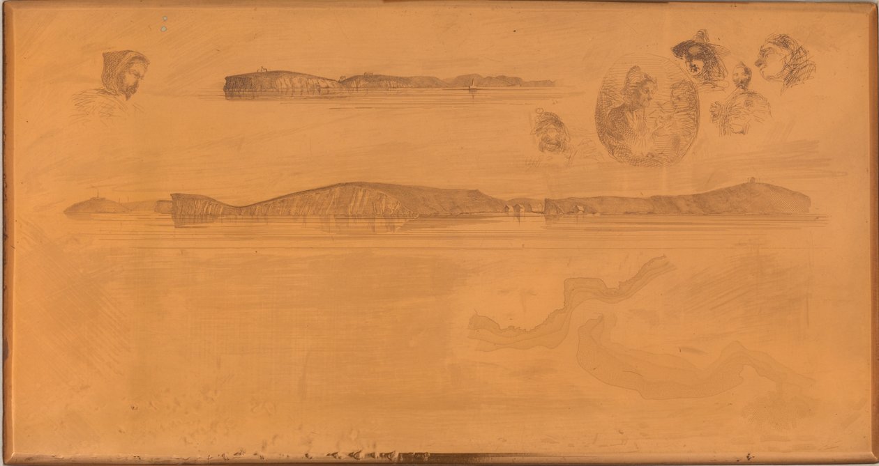 Kystundersøgelsespladen af James Abbott McNeill Whistler