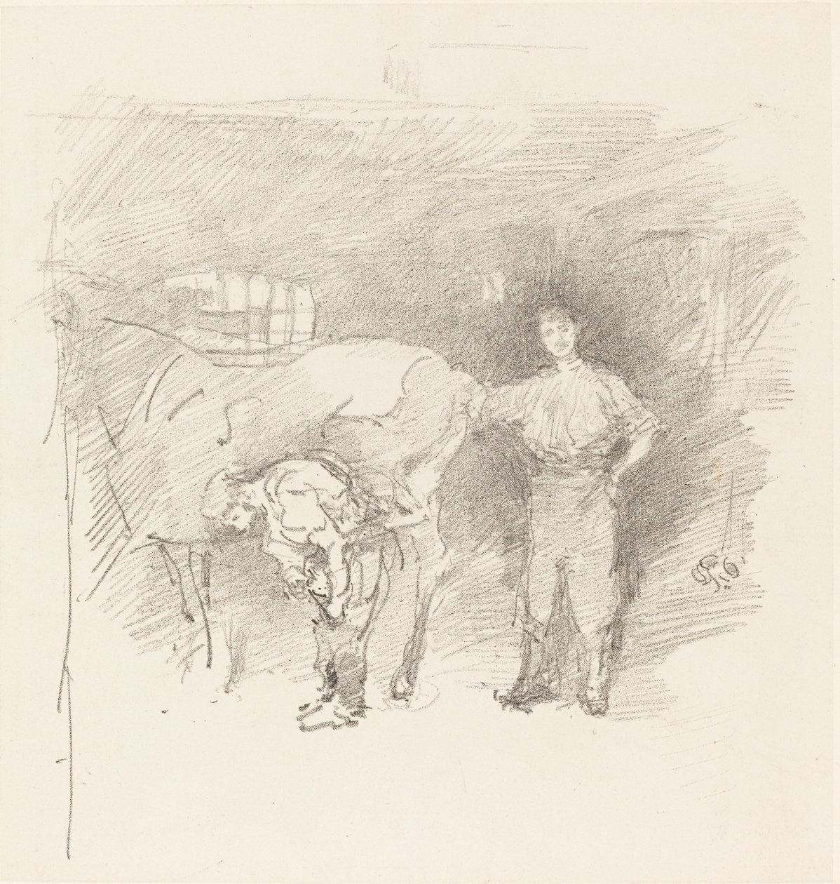 Hovslagerne af James Abbott McNeill Whistler