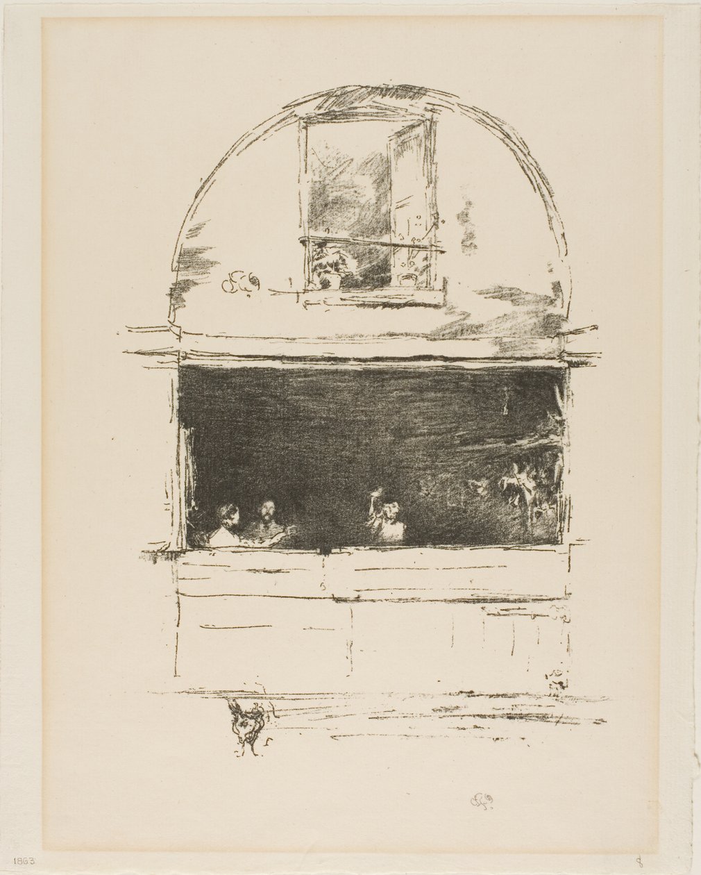 Smedjen, Passage du Dragon af James Abbott McNeill Whistler
