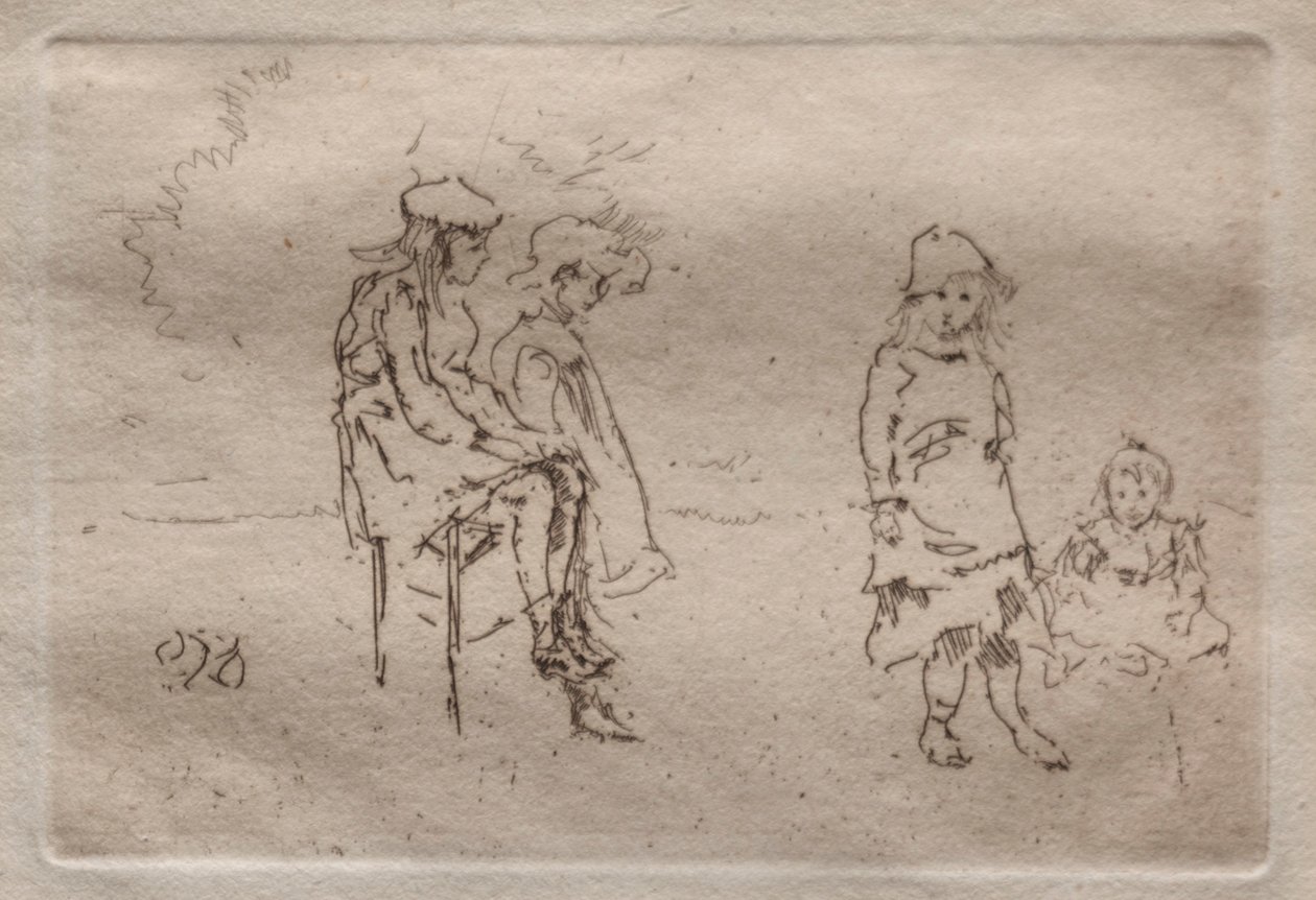 Menpes-børnene af James McNeill Whistler