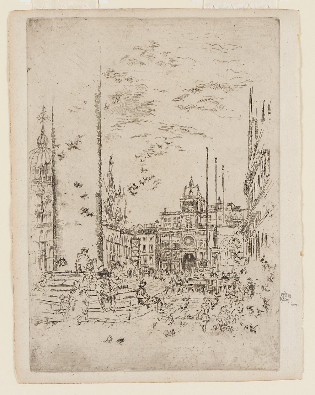 Piazzettaen af James Abbott McNeill Whistler