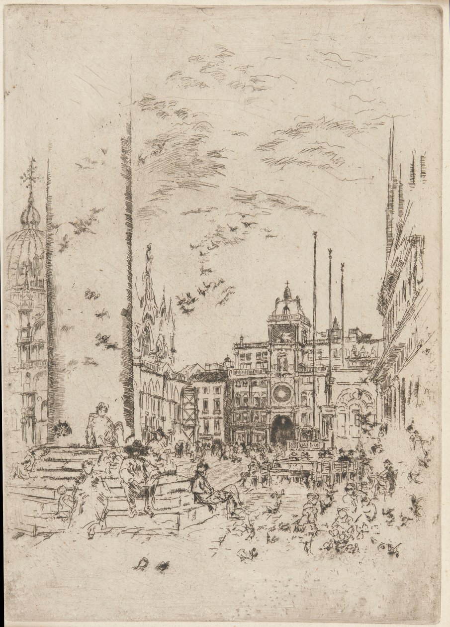 Piazzettaen af James Abbott McNeill Whistler