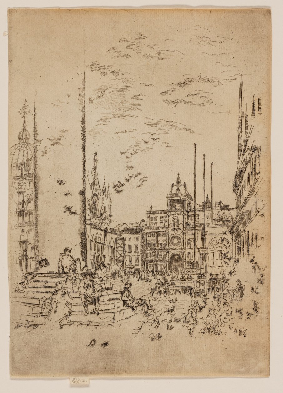 Piazzettaen af James Abbott McNeill Whistler