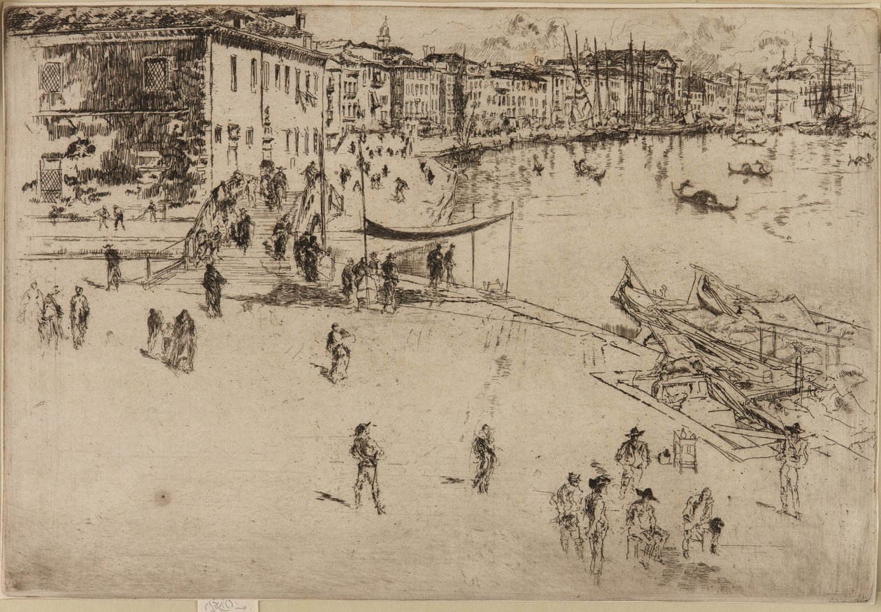The Riva, nr. 2 af James Abbott McNeill Whistler