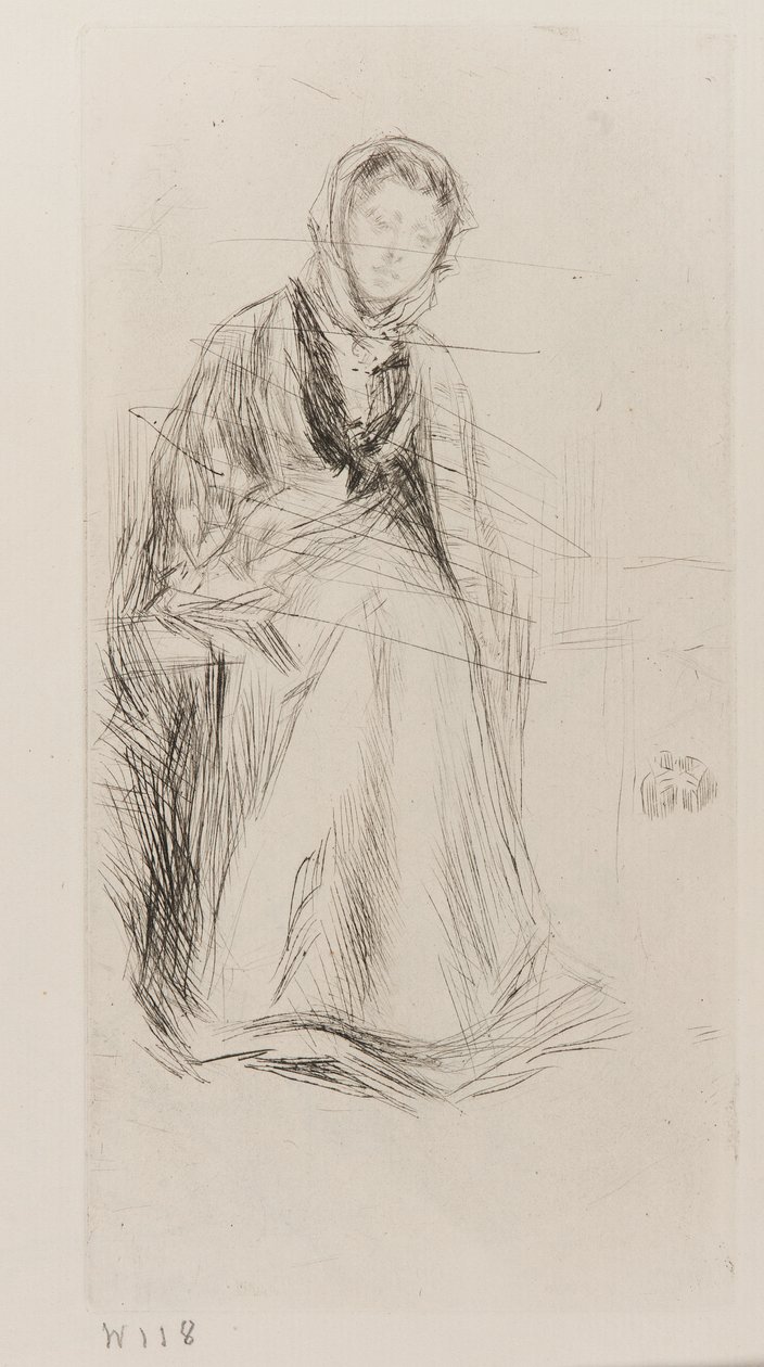 Den skotske enke af James Abbott McNeill Whistler