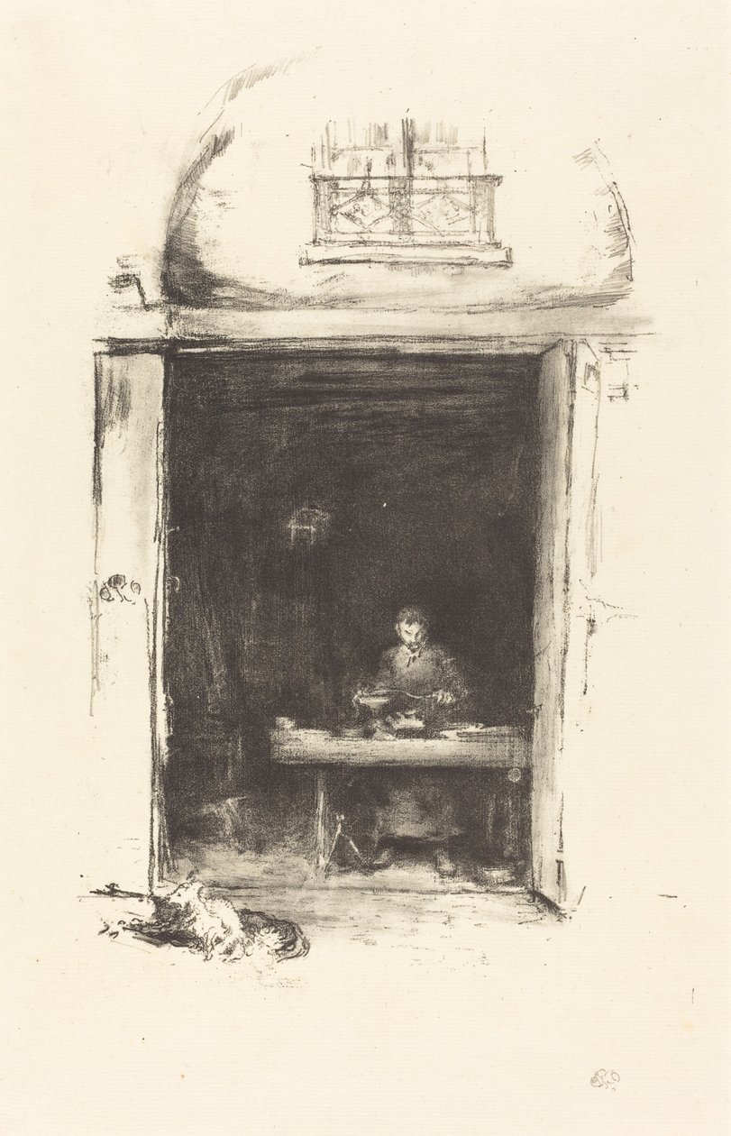 The Smith, Passage du Dragon af James Abbott McNeill Whistler