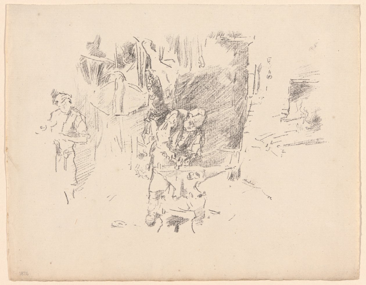 Den solrige smedje af James McNeill Whistler
