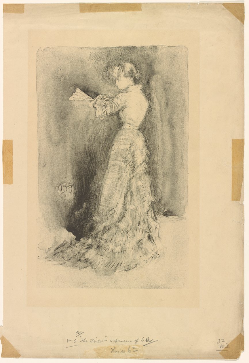 Toilettet af James Abbott McNeill Whistler