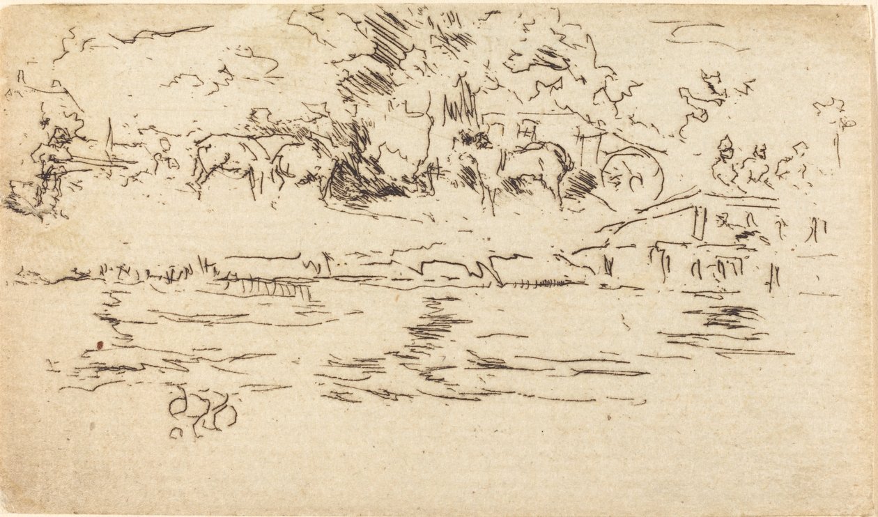 Slæbestien af James Abbott McNeill Whistler