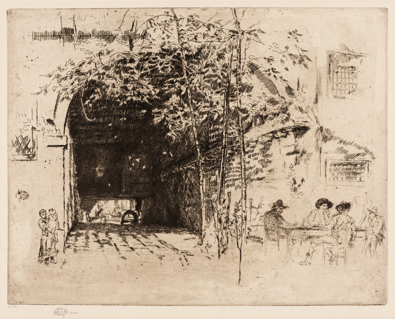 Færgen, nr. 2 af James Abbott McNeill Whistler