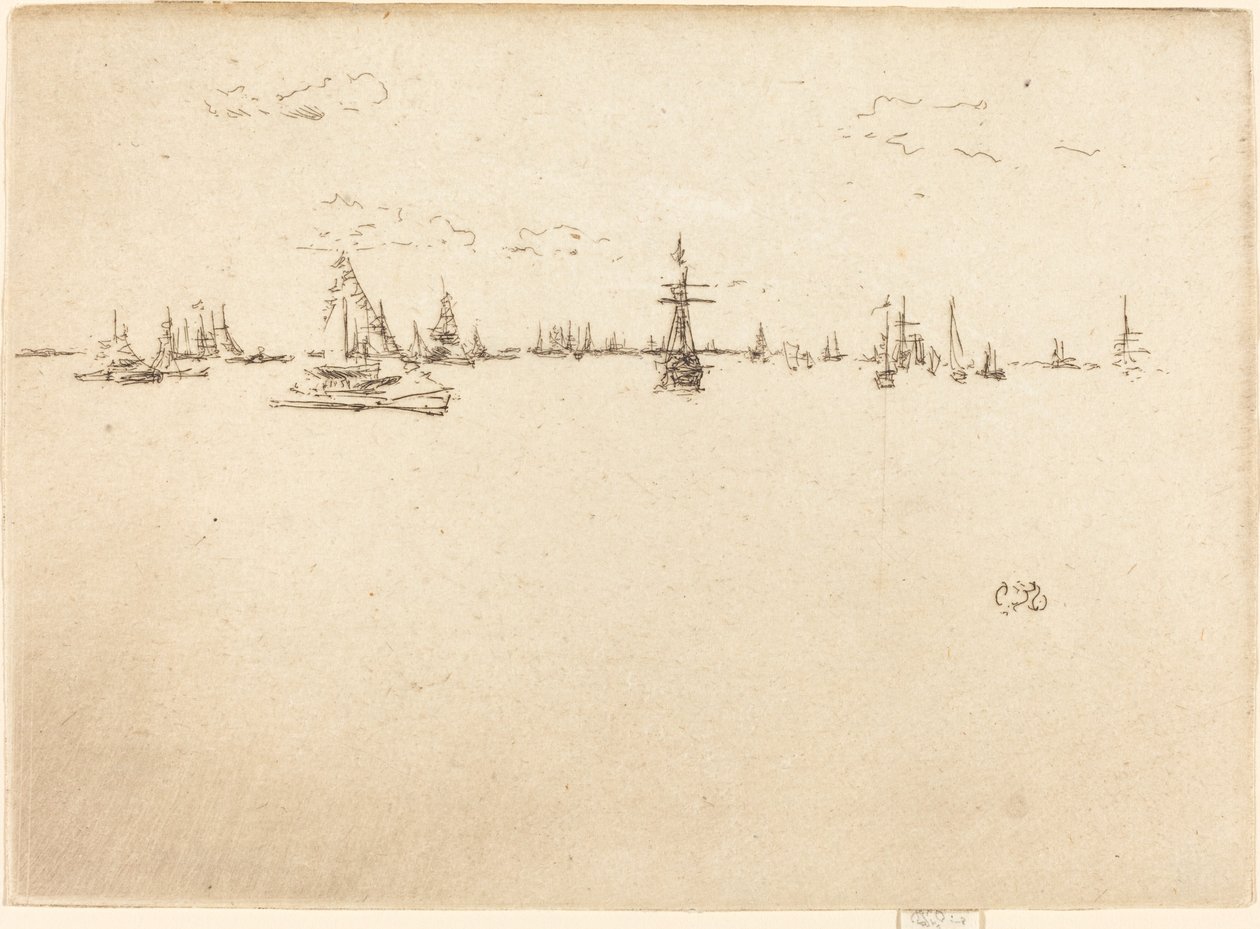 Turret-skibet af James Abbott McNeill Whistler