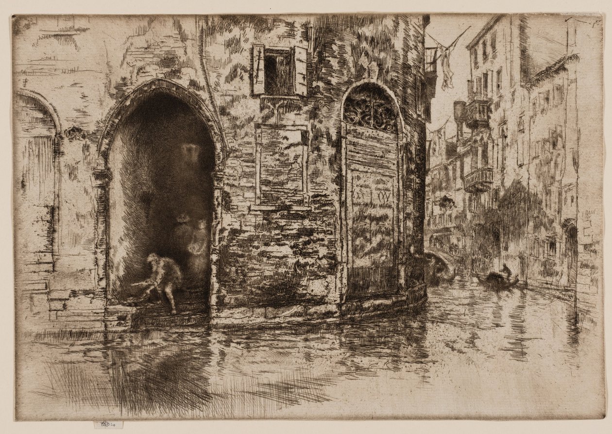 De to døråbninger af James Abbott McNeill Whistler