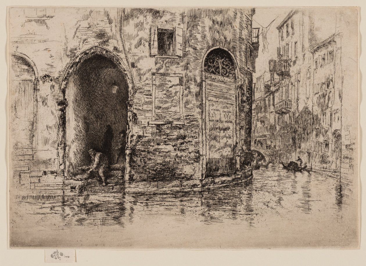 De to døråbninger af James Abbott McNeill Whistler