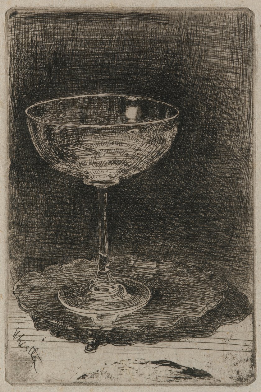 Vinglasset af James Abbott McNeill Whistler
