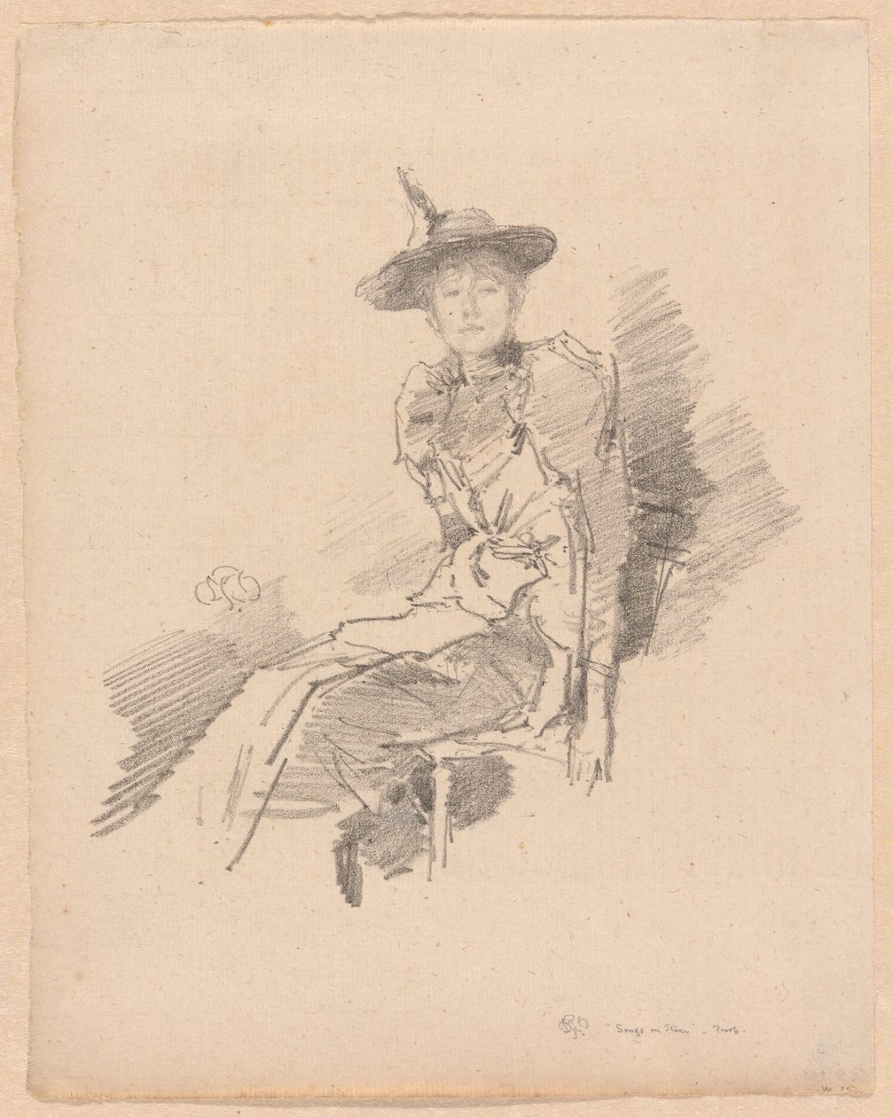 Den bevingede hat af James Abbott McNeill Whistler