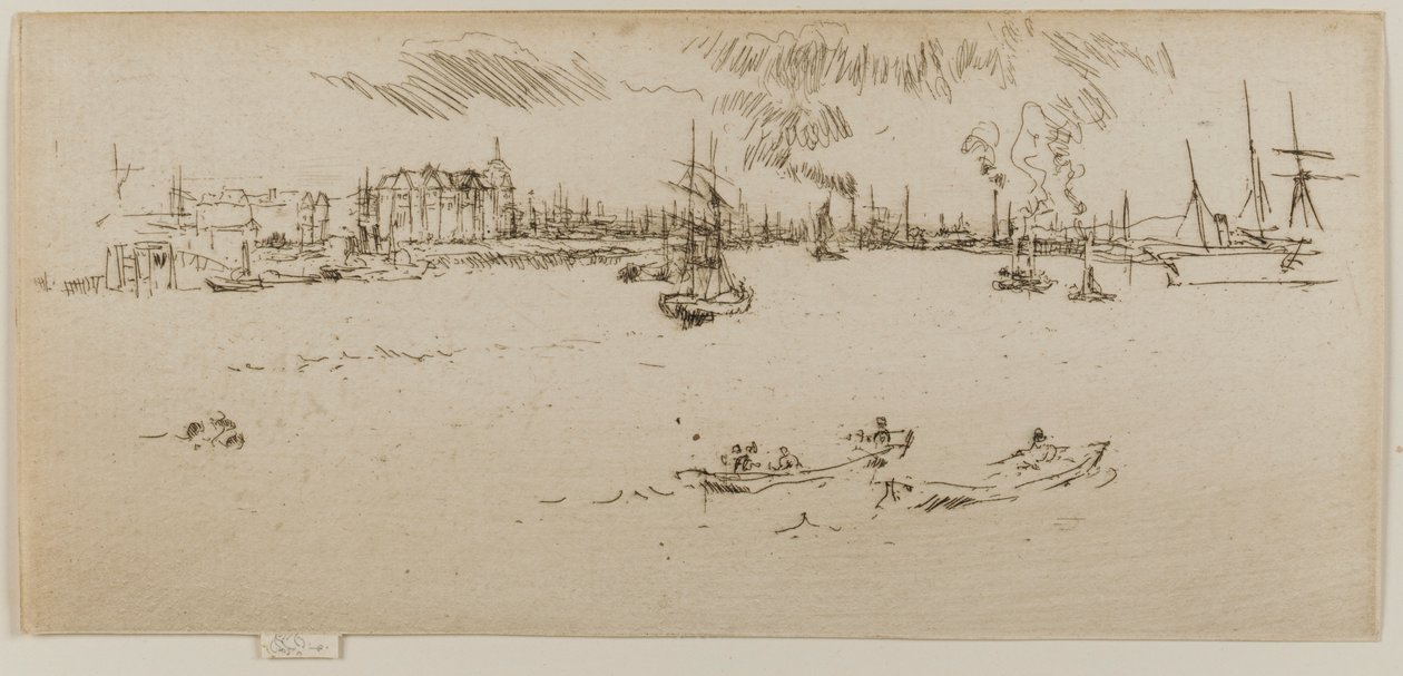 Tilbury af James Abbott McNeill Whistler