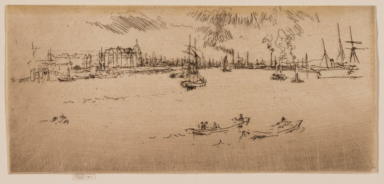 Tilbury af James Abbott McNeill Whistler