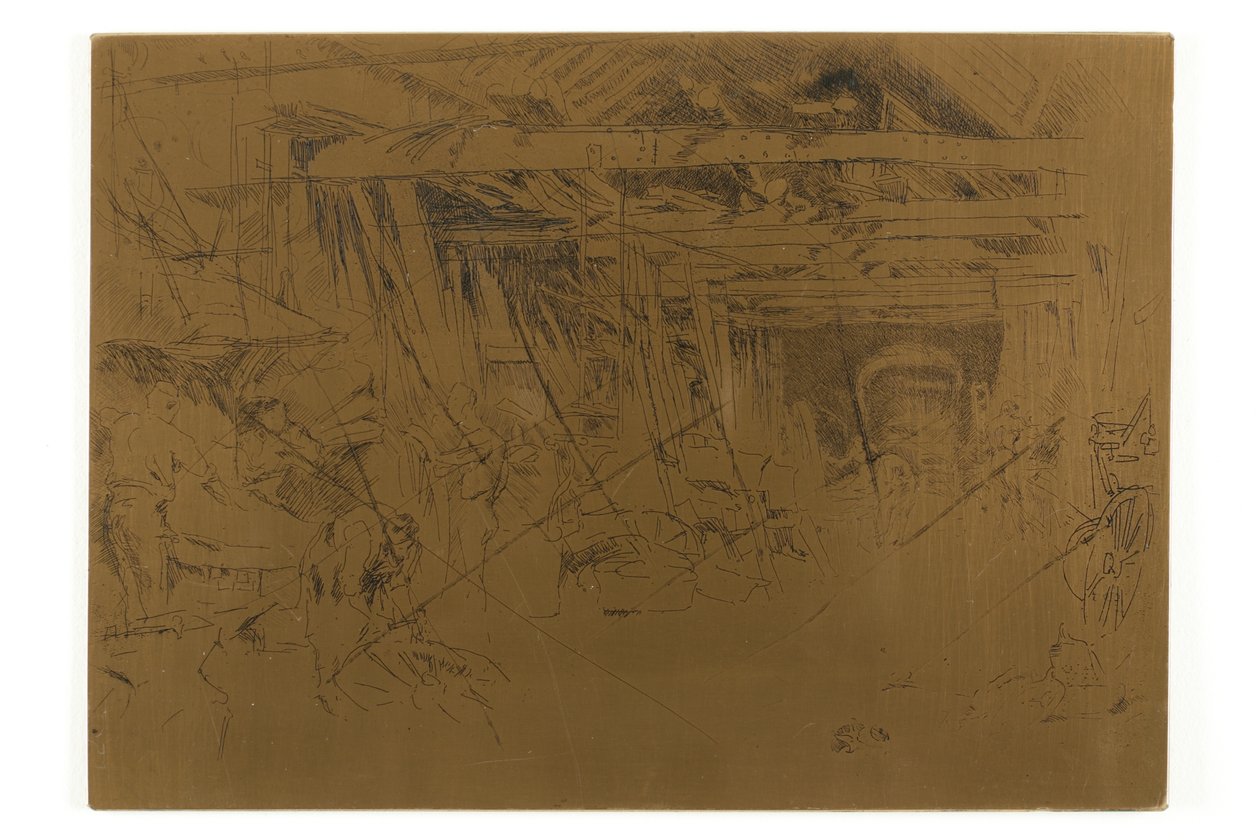 Wheelwright af James Abbott McNeill Whistler