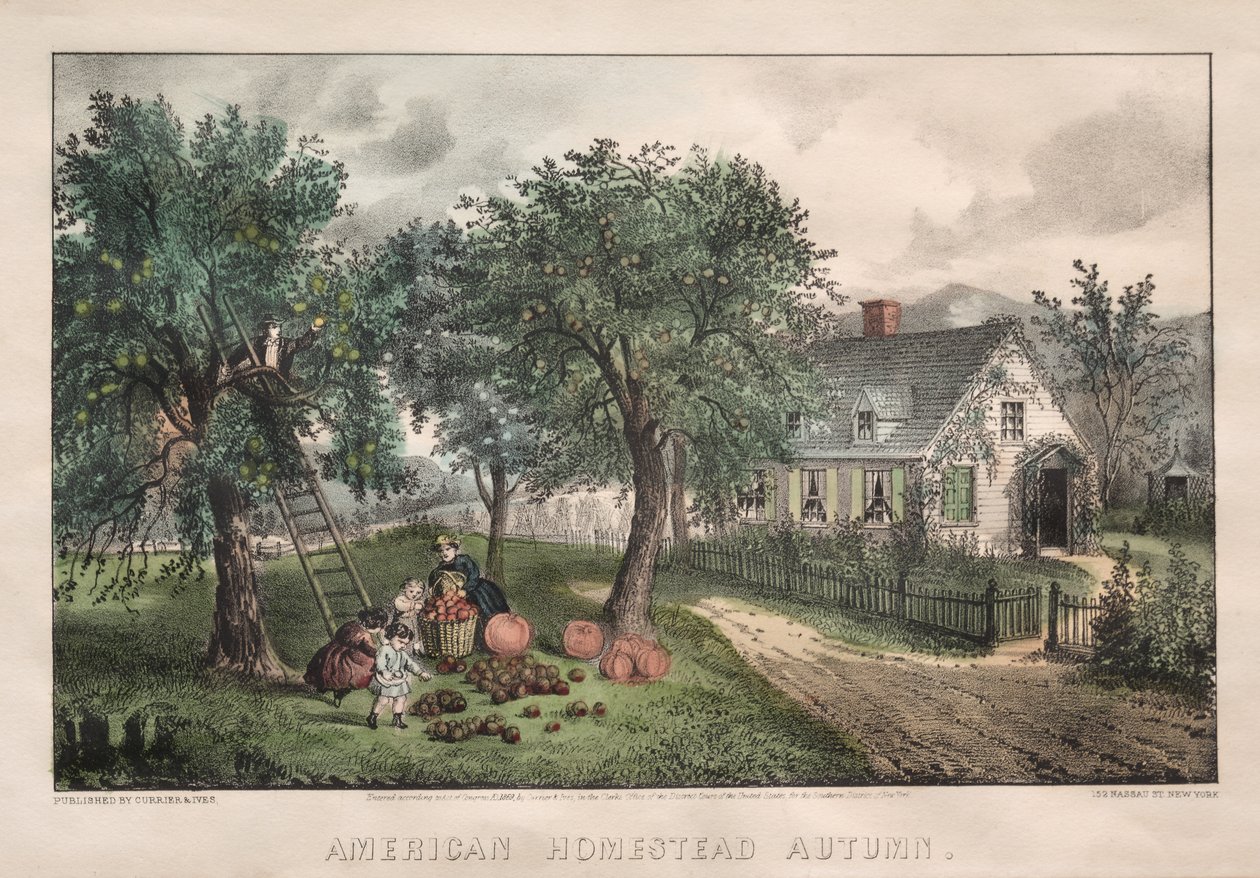 American Homestead af James Merritt Ives