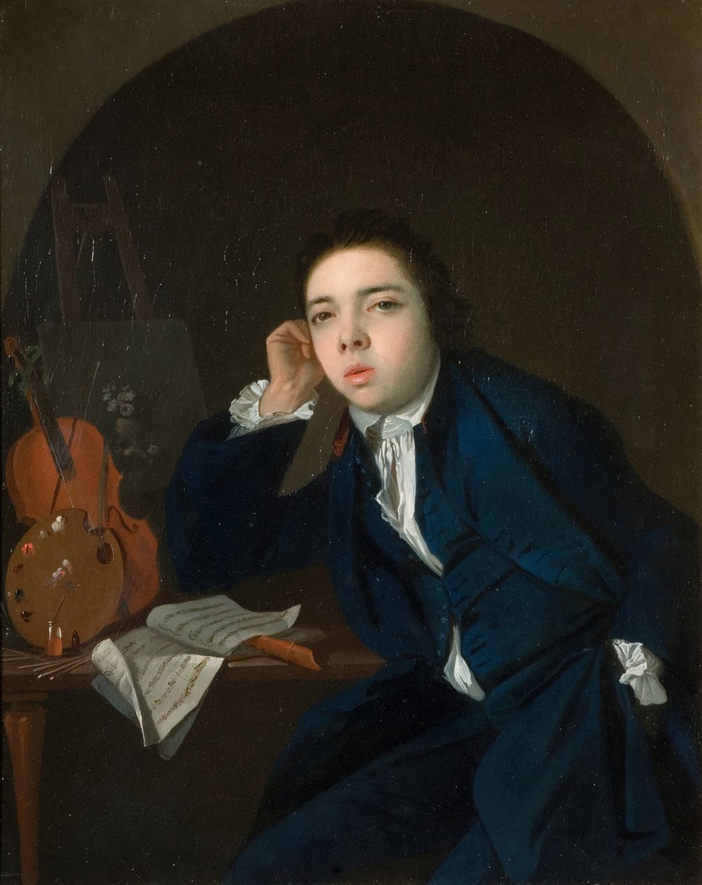 Selvportræt, 1766. af James Millar