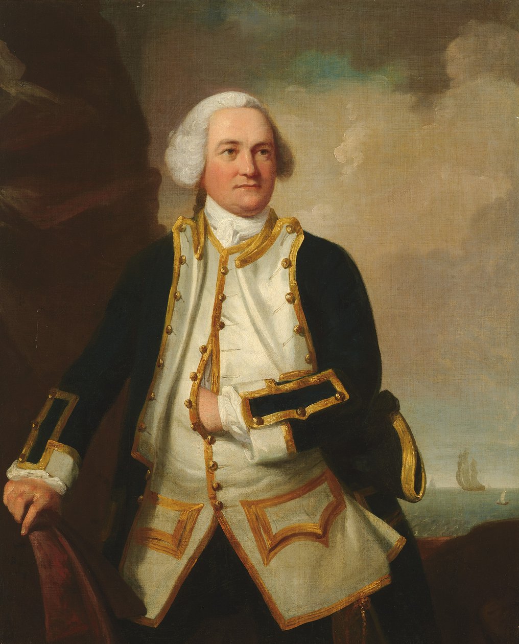 Portræt af admiral Samuel Graves af James Northcote