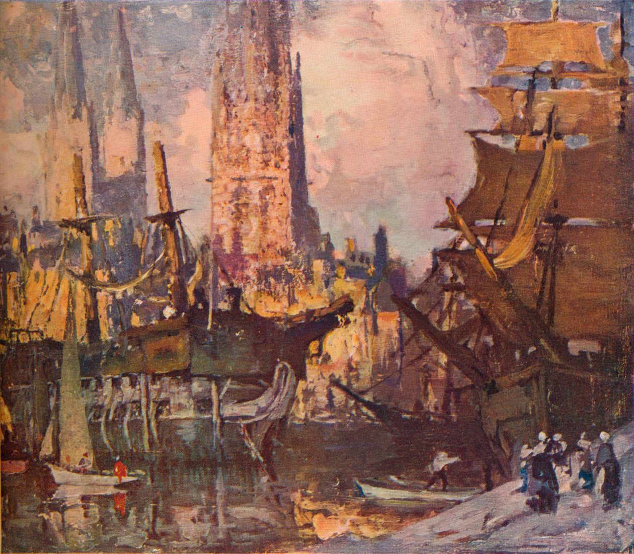 Den sidste af de ukuelige, c1908 af James Paterson