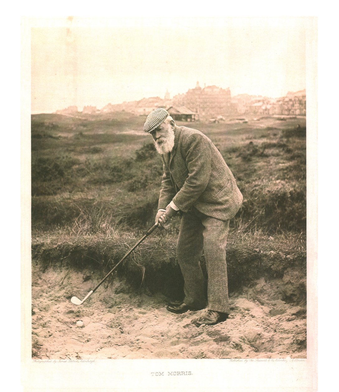 Tom Morris, c1905. af James Patrick