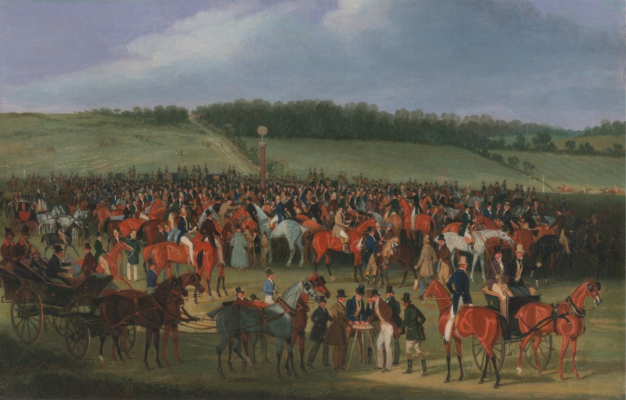 Epsom Races: The Betting Post af James Pollard