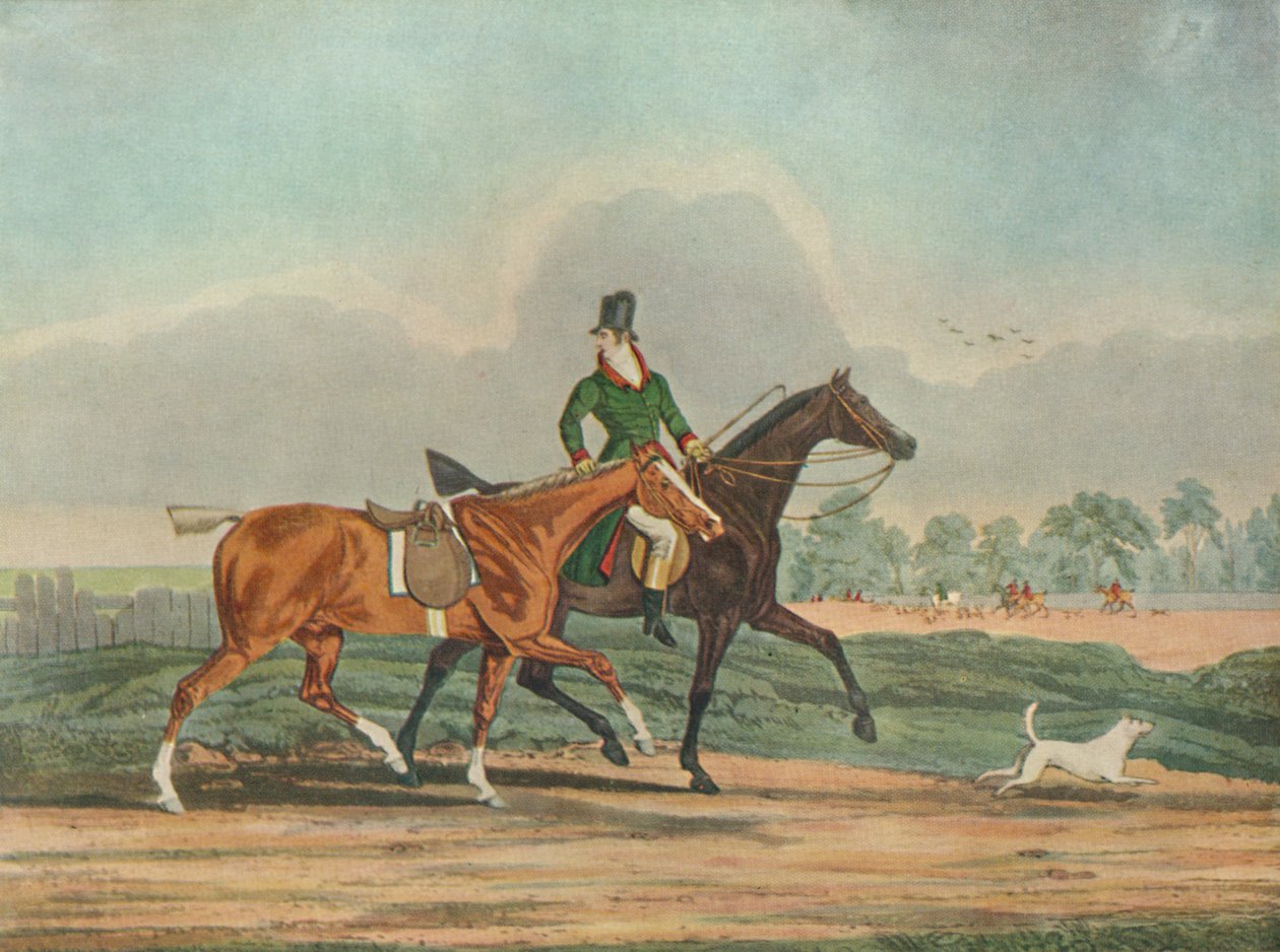 Hunters at Covertside, begyndelsen af det 19. århundrede, 1929 af James Pollard