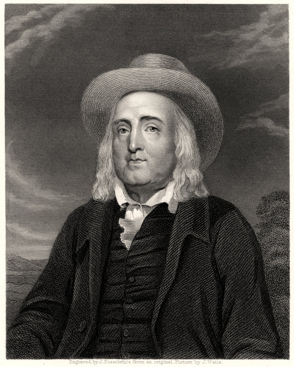 Jeremy Bentham, 1800-tallet af James Posselwhite